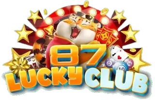 87 lucky Club vibrant logo design